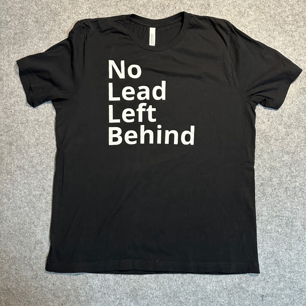 Bella + Canvas Full Circle Insights T-Shirt XL Black Graphic Cotton Tee